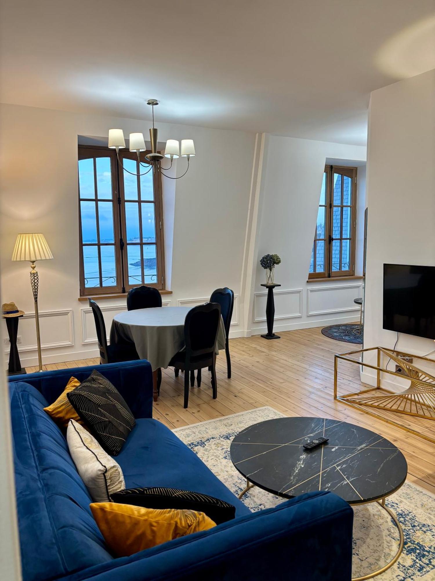 Le Royal XIX Dinard Vue Mer Luxe Ngoại thất bức ảnh